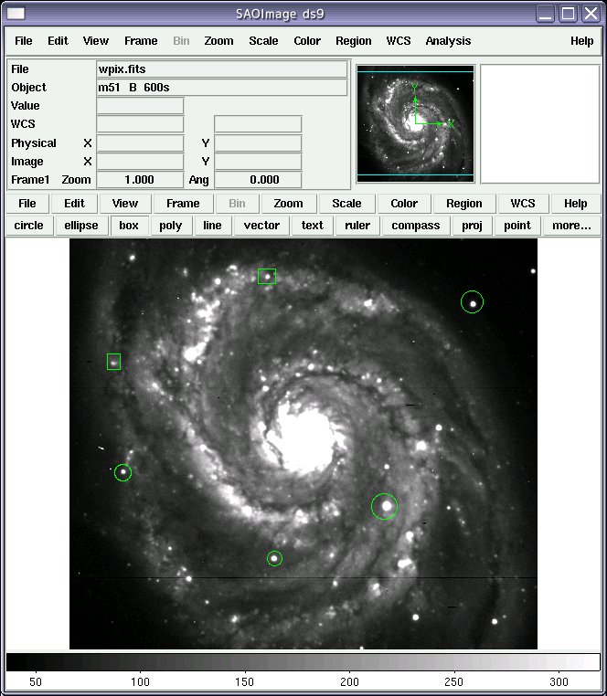  ds9 $B$rMQ$$$F@1$N0LCV$rA*Br(B 